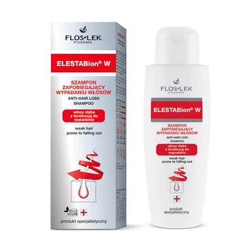 Floslek Elestabion W, szampon zapobiegający wypadaniu włosów, 200 ml 