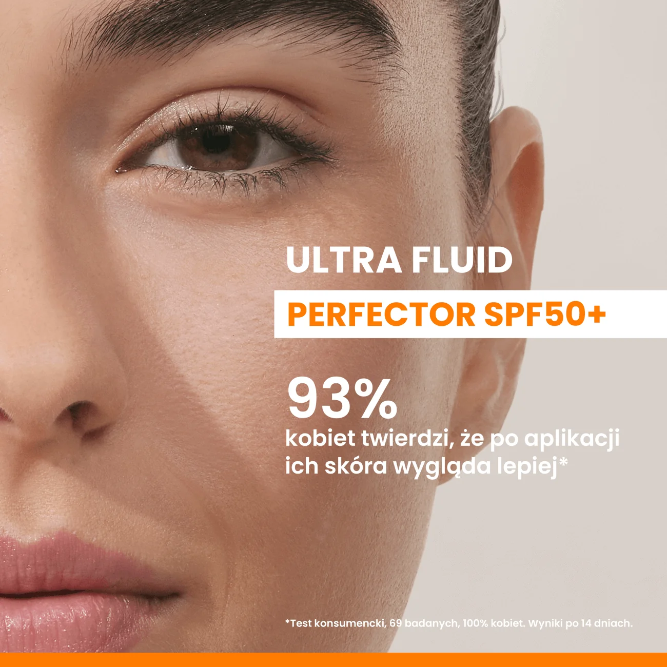 Avène Bardzo wysoka ochrona przeciwsłoneczna Ultra Fluid Perfector SPF 50+, 50 ml