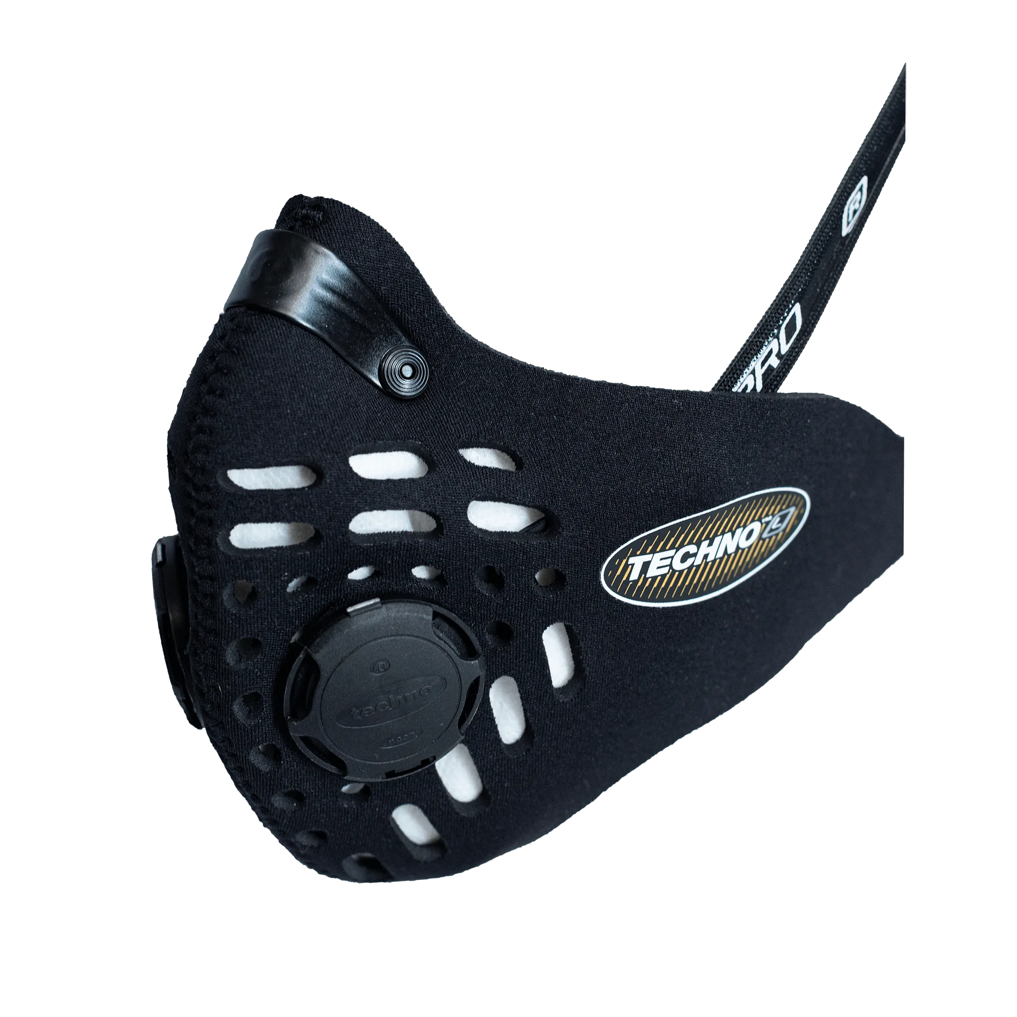 Respro CE Techno Black, maska antysmogowa, rozmiar M, 1 sztuka 