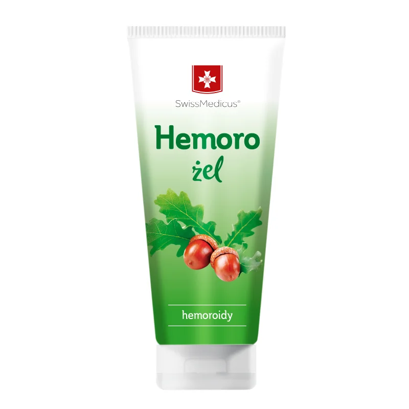 Swiss Medicus® Hemoro Żel na hemoroidy, 200 ml
