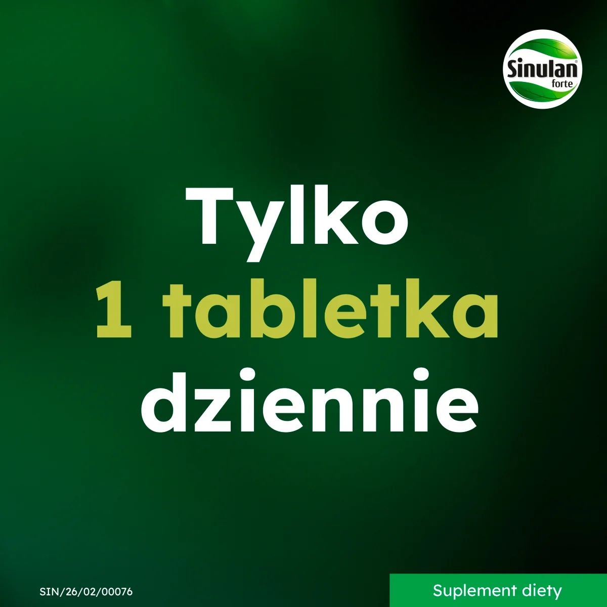 Sinulan Forte 60 tabletek