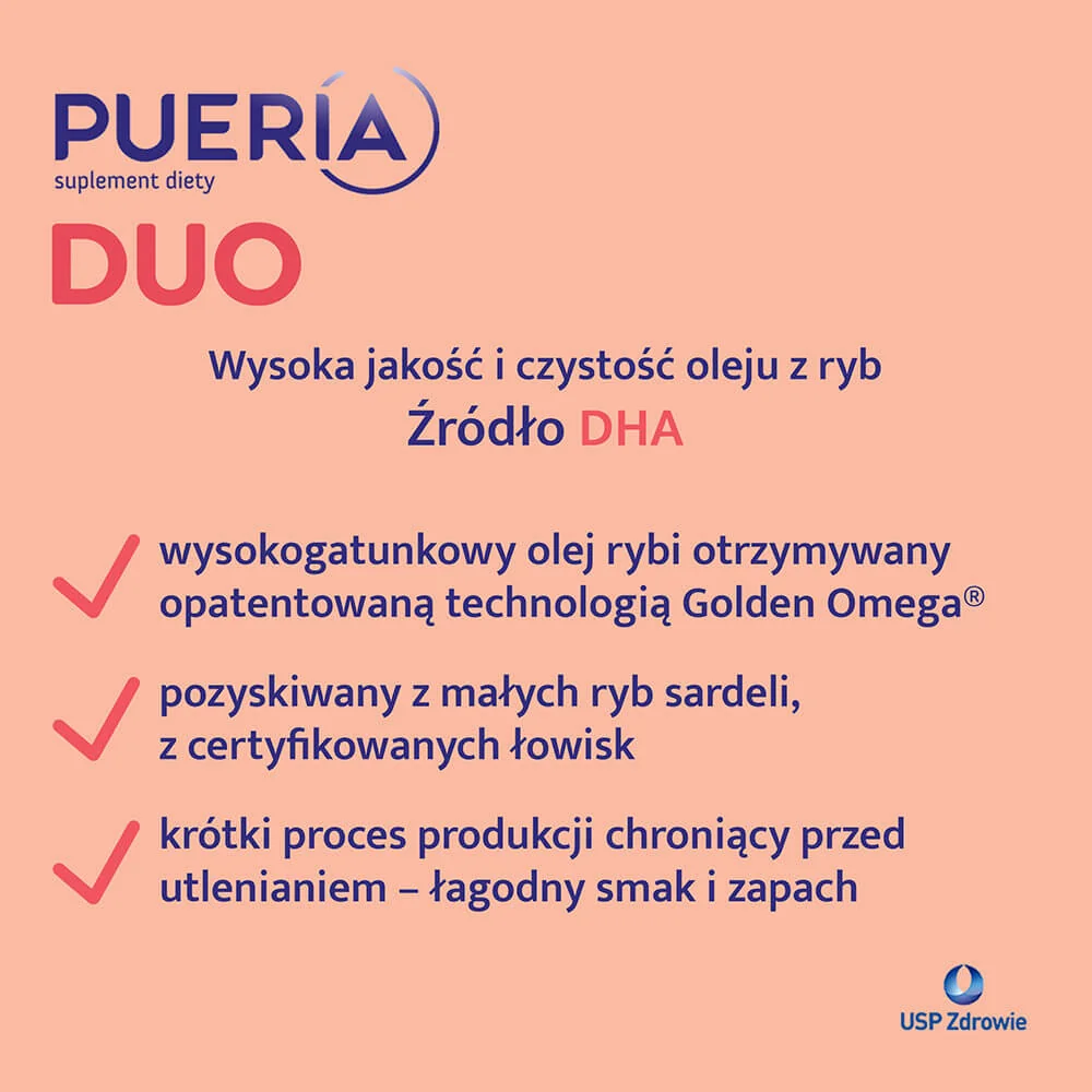 Pueria Duo suplement diety, 90 kapsułek
