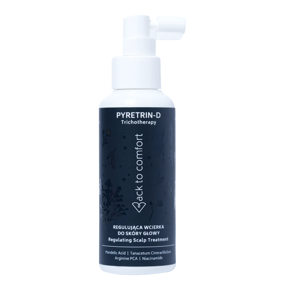 Back To Comfort Pyretrin-D Trichotherapy regulująca wcierka do skóry głowy, 125 ml