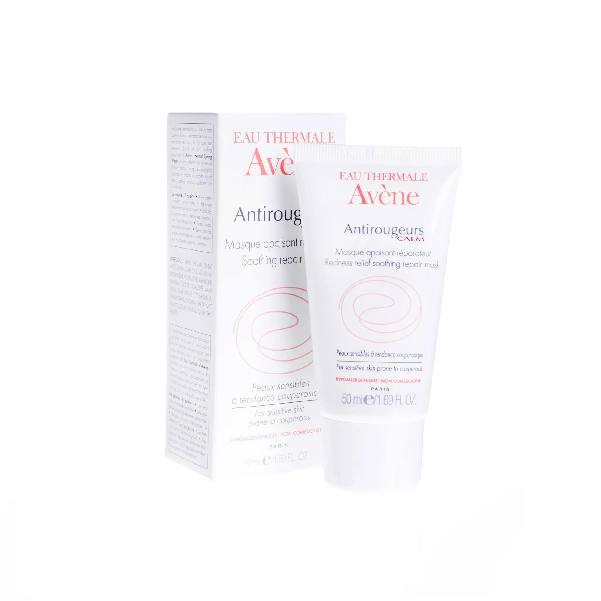 Avene Antirougeurs, maseczka korygująco-regenerująca, 50 ml 