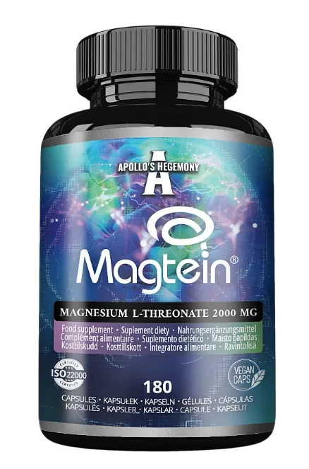 Apollo's Hegemony Magtein® 180 kapsułek
