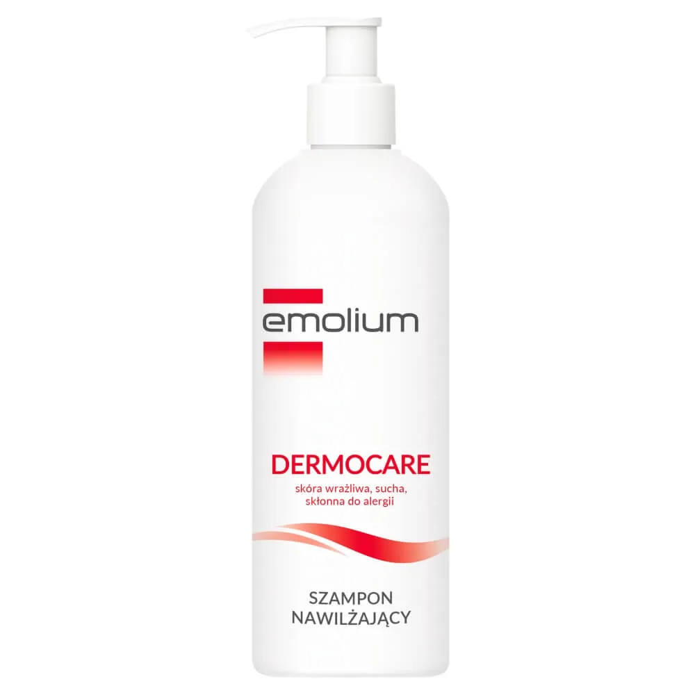 Emolium Dermocare, szampon nawilżający, 400 ml 