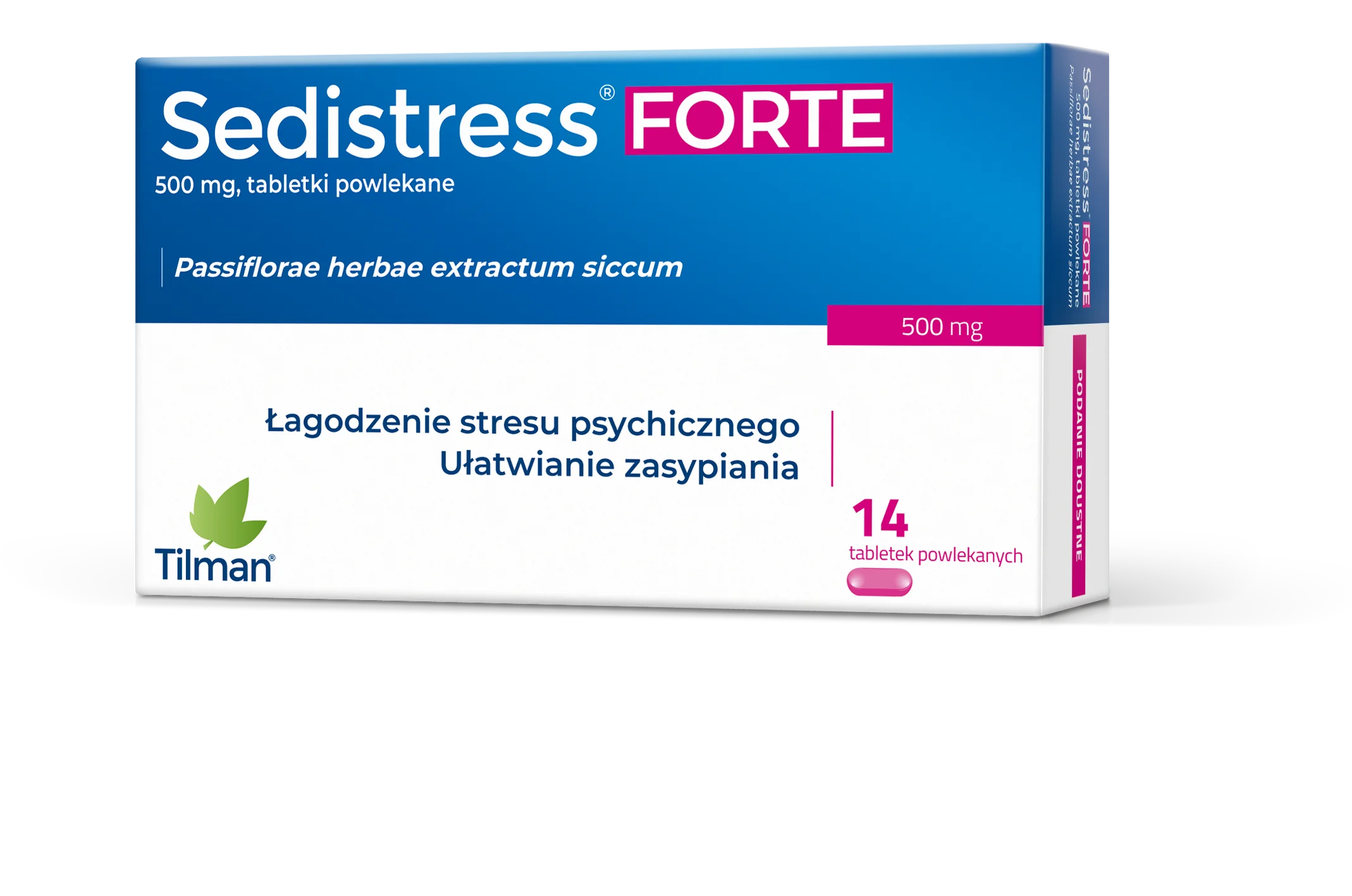 Sedistress Forte 500 mg 14 tabletek