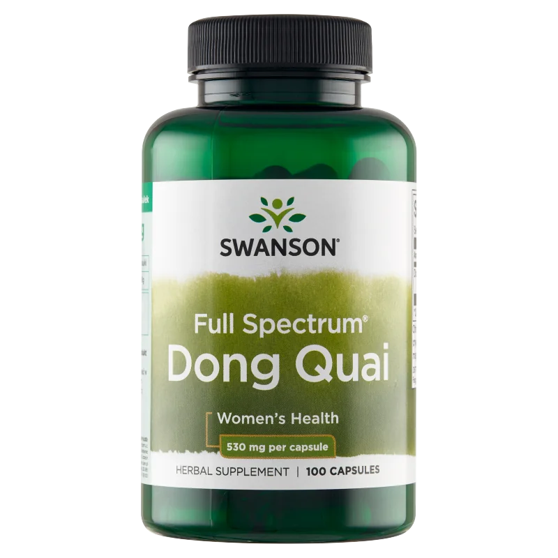 Swanson Dong Quai, suplement diety, 100 kapsułek