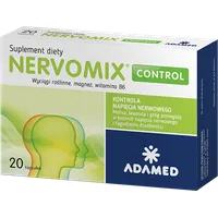 Nervomix Control, 20 kapsułek z lawendą, głogiem i melisą
