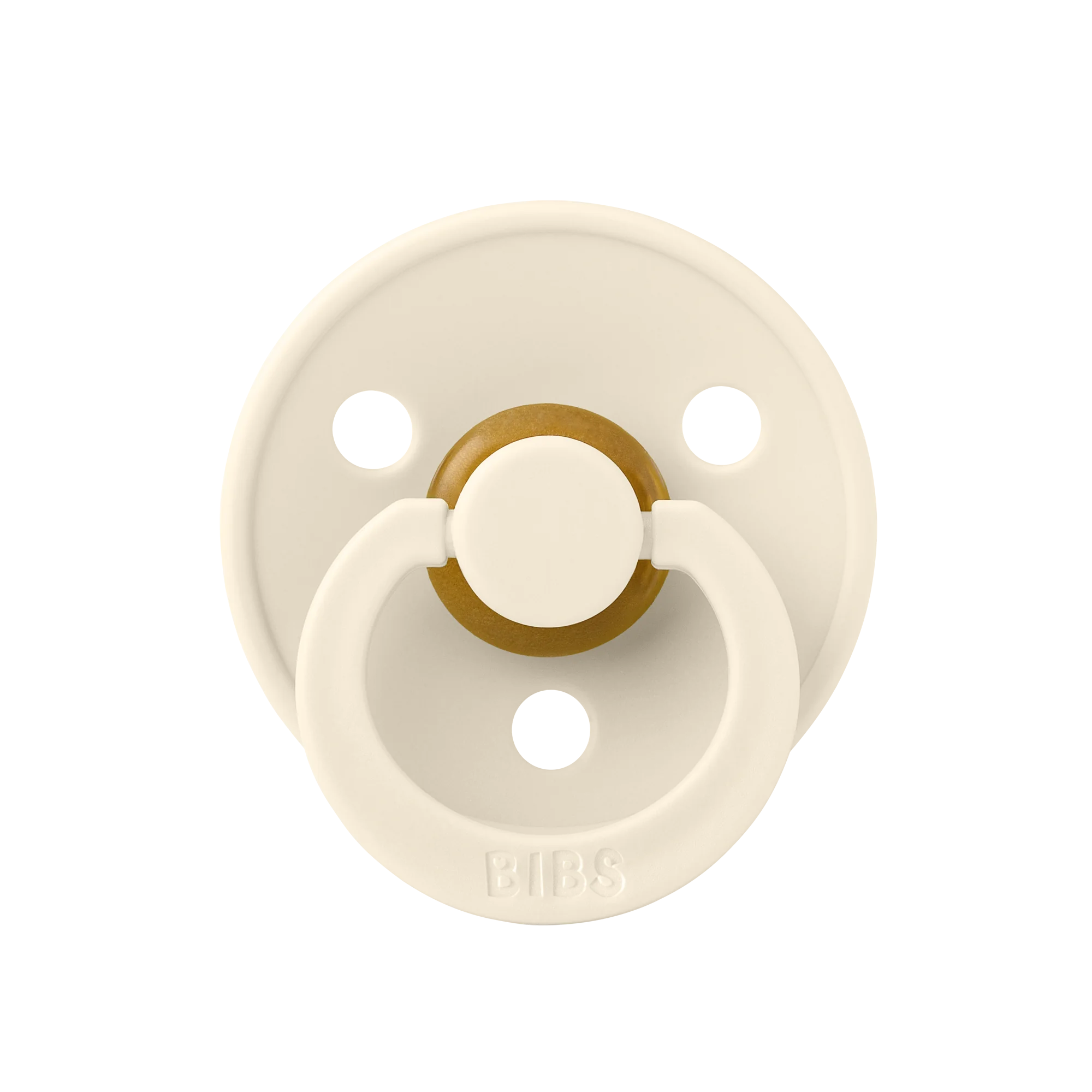 Bibs Pacifier Colour Ivory smoczek lateksowy uspokajający, 1 szt.