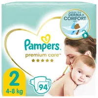 Pampers Premium Care, pieluchy, rozmiar 2, 4-8 kg, 94 sztuki