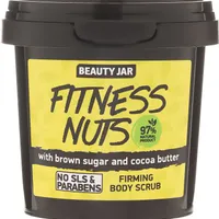 Beauty Jar Fitness Nuts ujędrniający scrub do ciała z brązowym cukrem i masłem kakaowym, 200 g