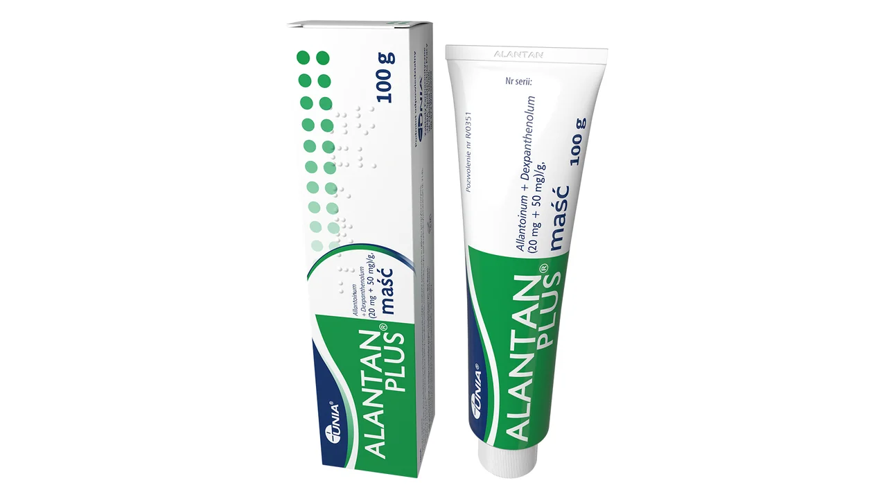Alantan Plus (20mg+50mg)/g maść, 100g
