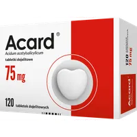 Acard, 75 mg,  120 tabletek
