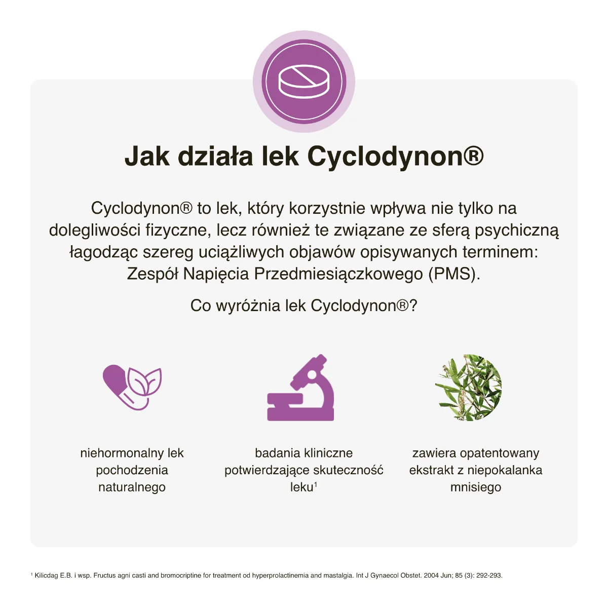 Cyclodynon 20 mg, 30 tabletek