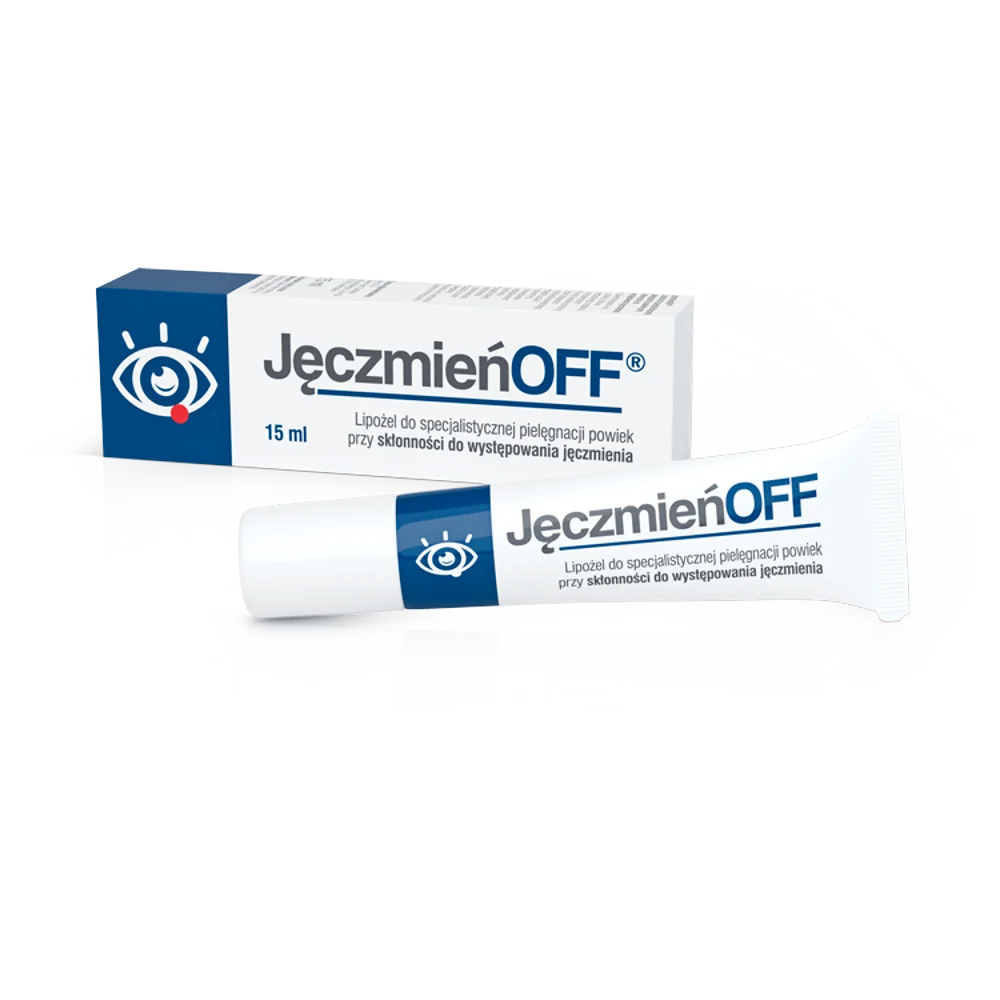 JęczmieńOFF lipożel do specjalistycznej pielęgnacji powiek, 15 ml