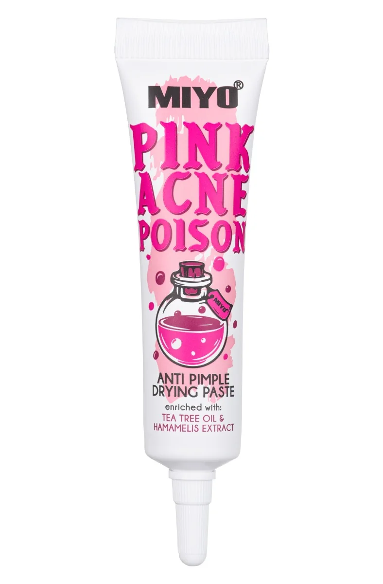 MIYO Pink Acne Poison punktowa pasta na niedoskonałości, 15 ml