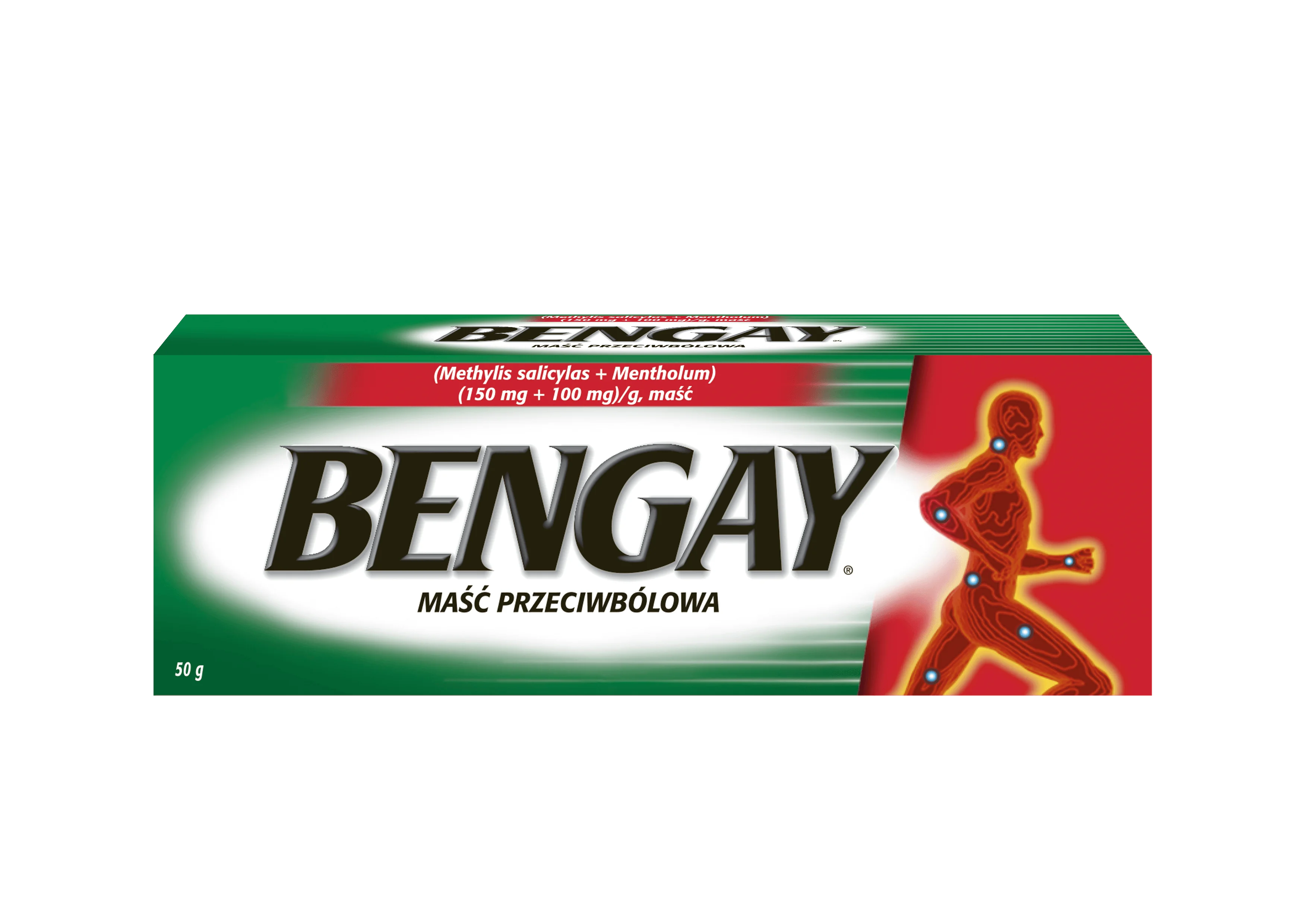 Bengay Maść Przeciwbólowa (150 mg + 100 mg)/g, maść, 50 g