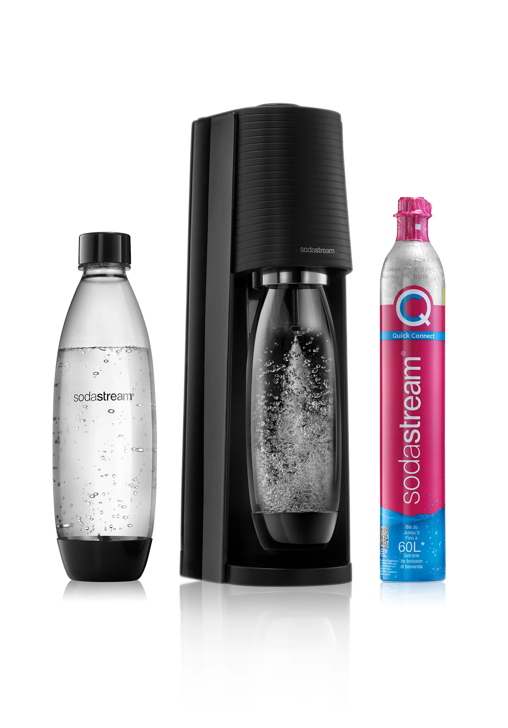SodaStream Terra saturator czarny, 1 szt.