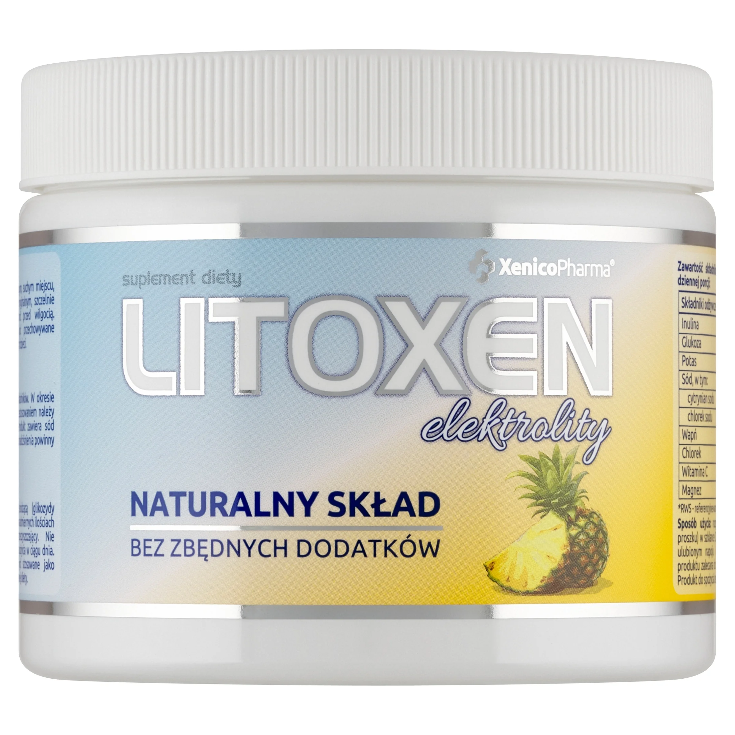 Litoxen Elektrolity ananas, 30 porcji