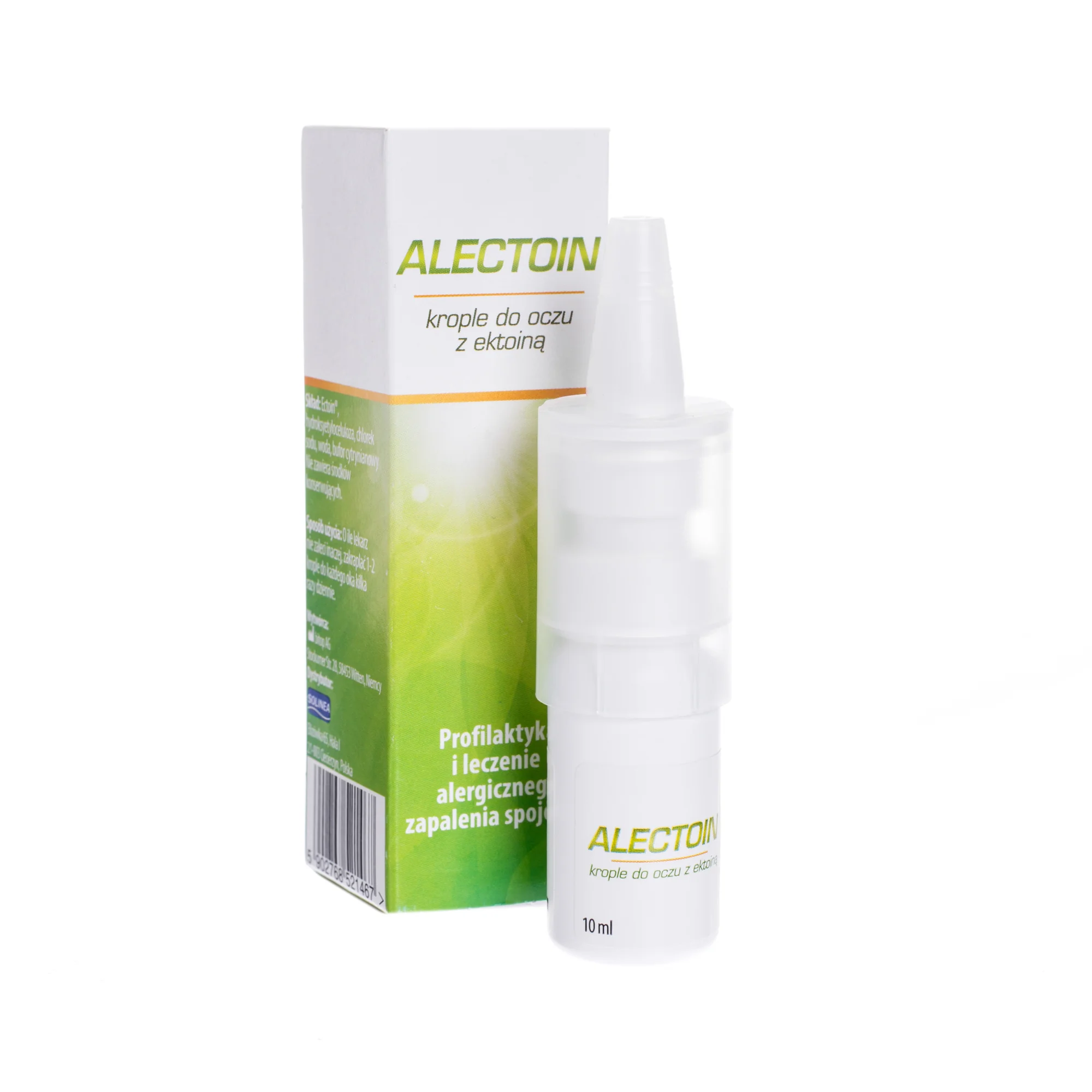 Alectoin krople do oczu z ektoiną, 10 ml