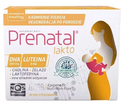 Prenatal Lakto 30 kapsułek twardych + 30 kapsułek miękkich