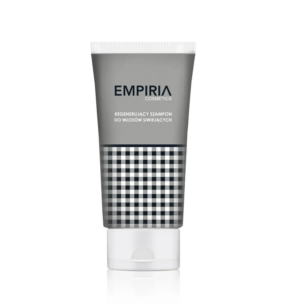 Empiria Cosmetics, regenerujący szampon do włosów siwiejących, 200 ml