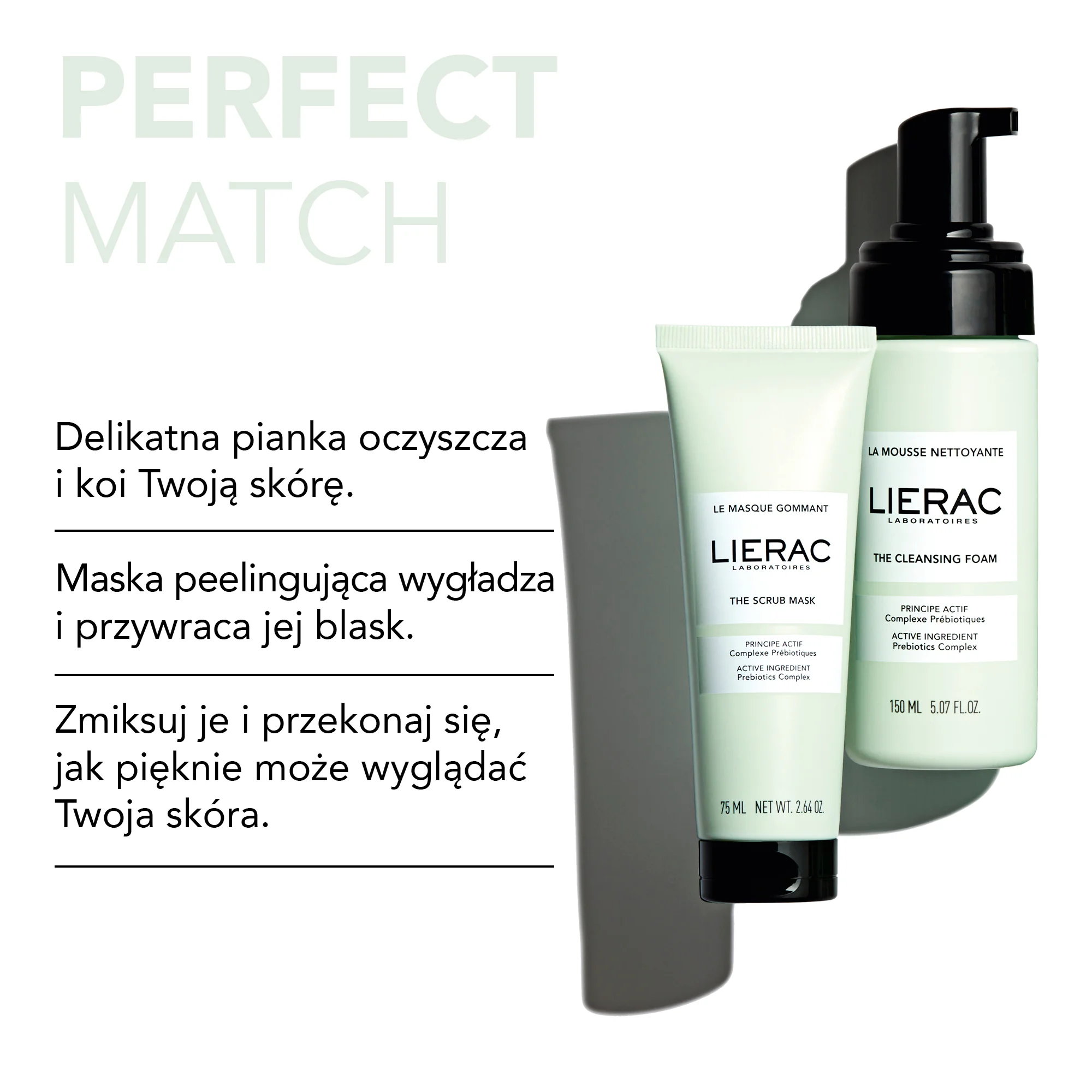Lierac Maska – peeling z prebiotykami 75 ml