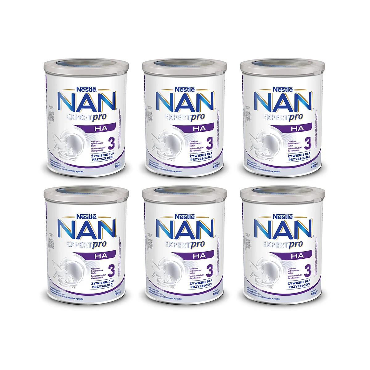 Nestle Nan Expert Pro HA 3 mleko modyfikowane dla dzieci powyżej 1. roku, 6x800 g