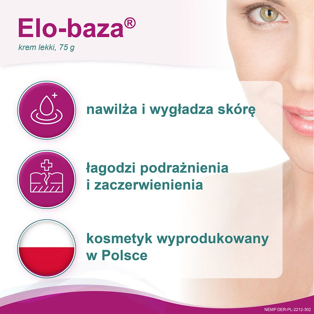 Elo-baza krem lekki, 75g