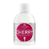 Kallos, szampon do włosów, kondycjonujący z olejem z pestek czereśni, Cherry, 1000 ml