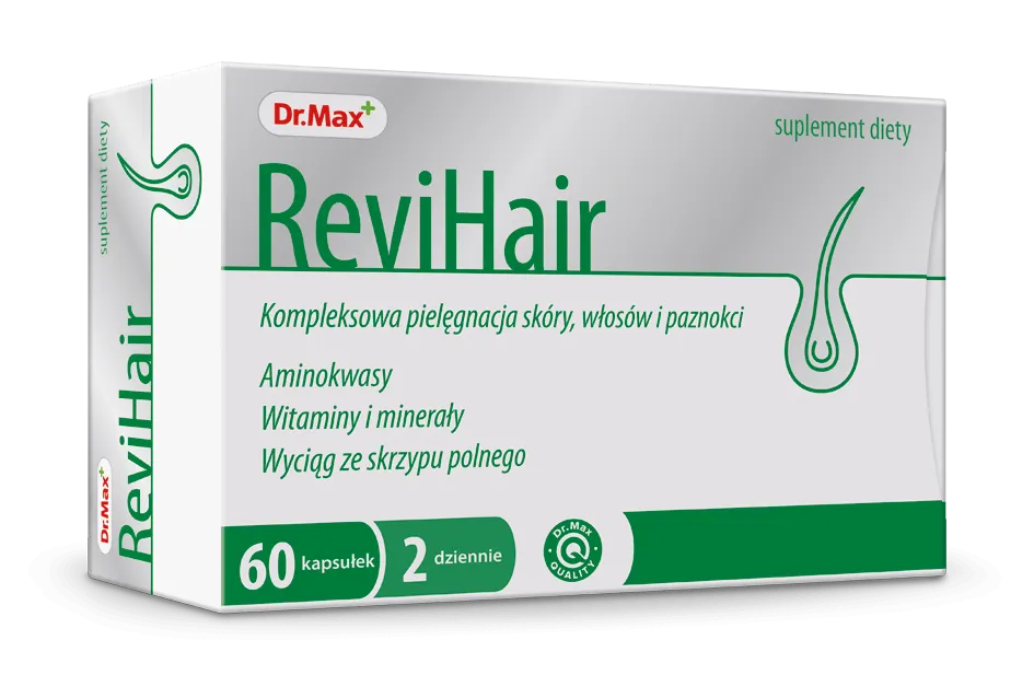 ReviHair Dr.Max, suplement diety, 60 kapsułek