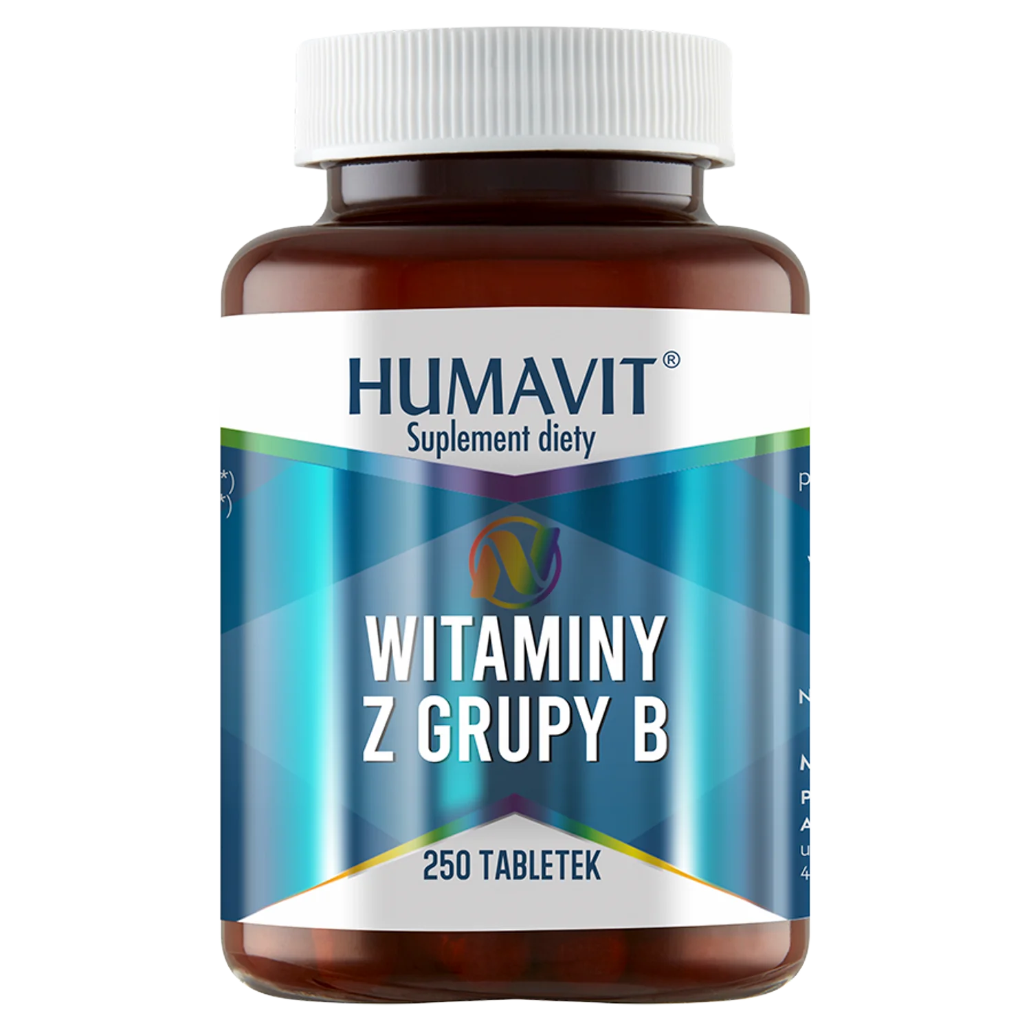 Humavit N witaminy z grupy B suplement diety, 250 tabletek