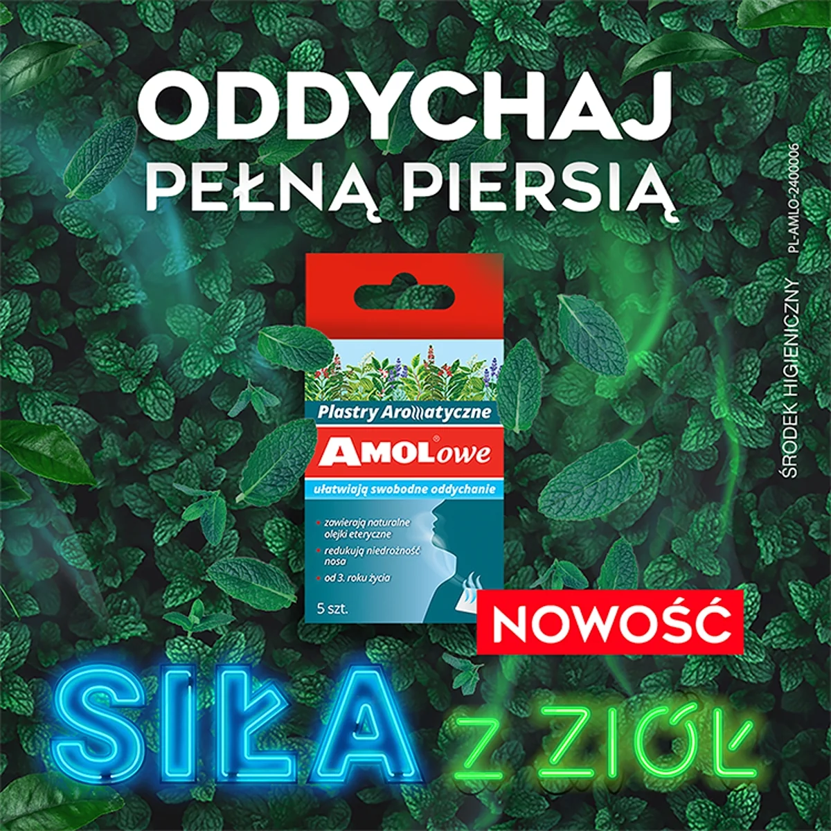 AMOL®owe Plastry Aromatyczne 5 sztuk