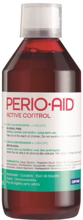 Perio Aid Active Control płyn do płukania jamy ustnej, 500 ml
