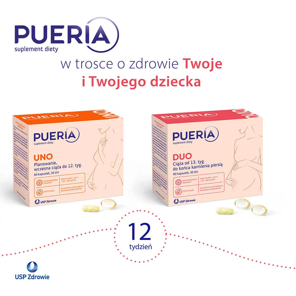 Pueria Duo suplement diety, 90 kapsułek