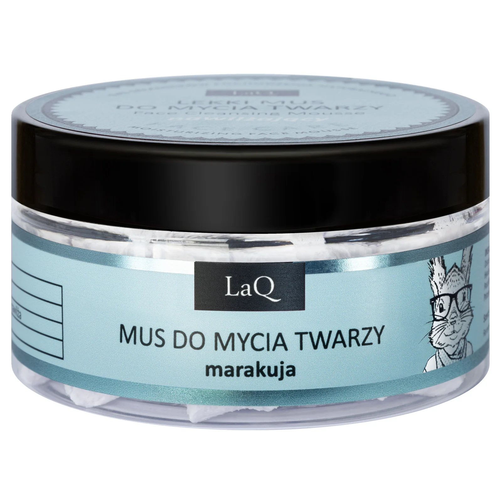 LaQ Marakuja lekki mus do mycia twarzy, nawilżający, 40 g