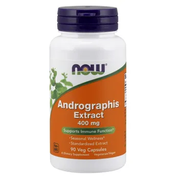 Now Foods Andrographis Extract, suplement diety, 90 kapsułek 