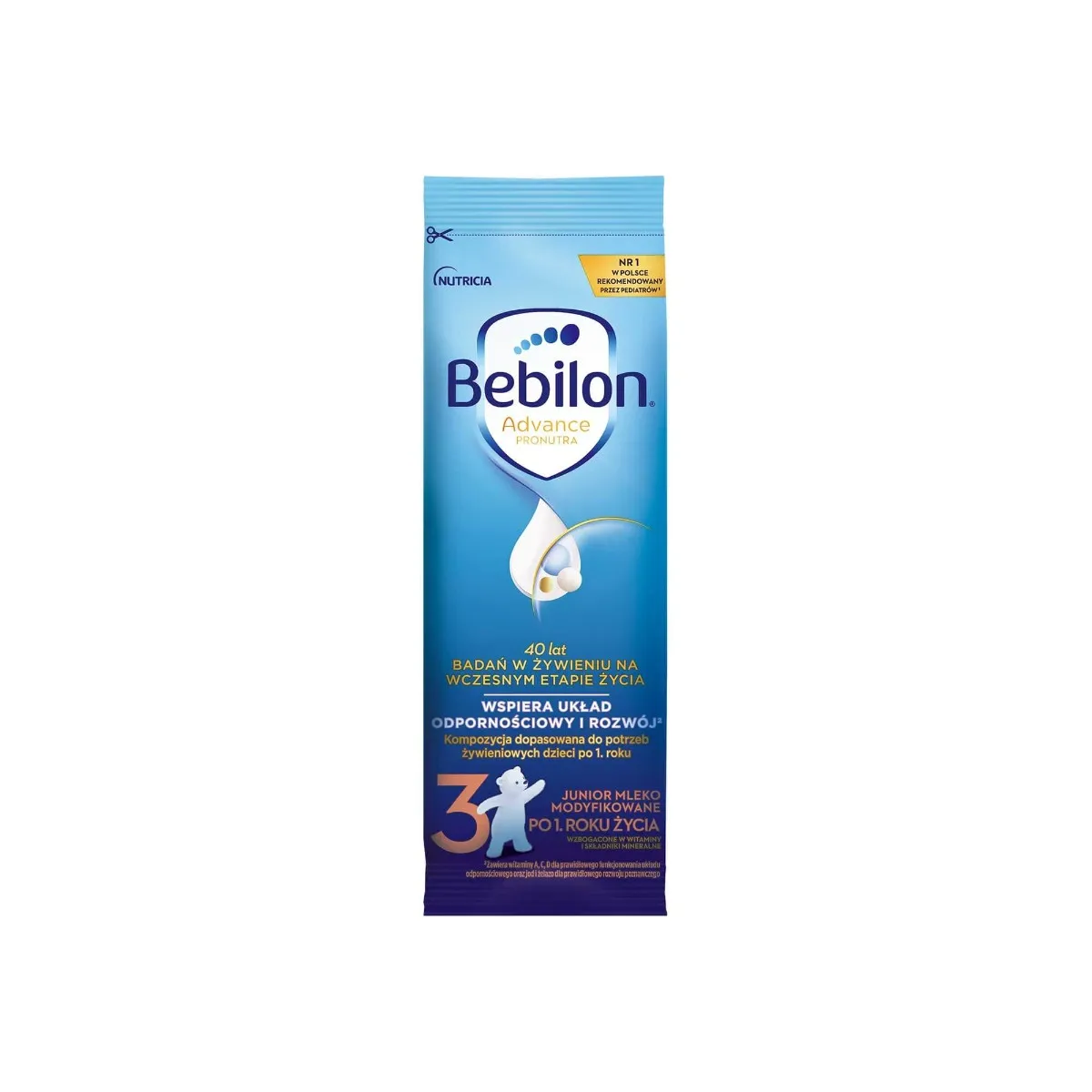 Bebilon 3 Pronutra-Advance Junior, mleko modyfikowane po 1. roku życia, 30,6 g
