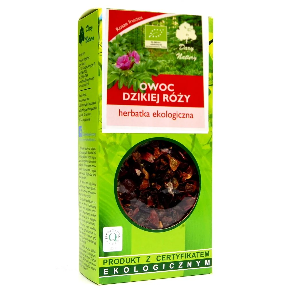 Dary Natury Owoc Dzikiej Róży herbatka ekologiczna, 50 g