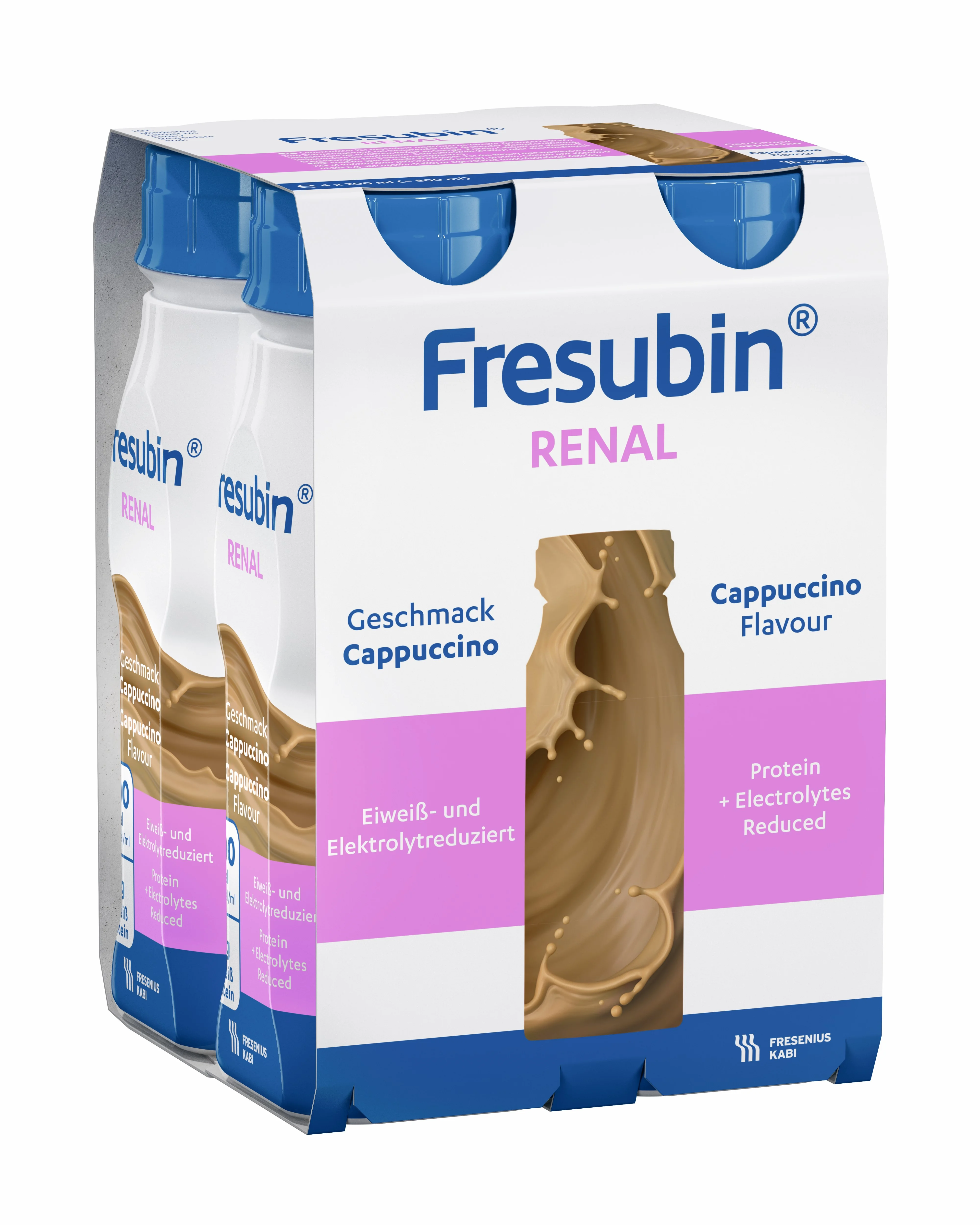 Fresubin®​​ Renal cappuccino, 4 x 200 ml