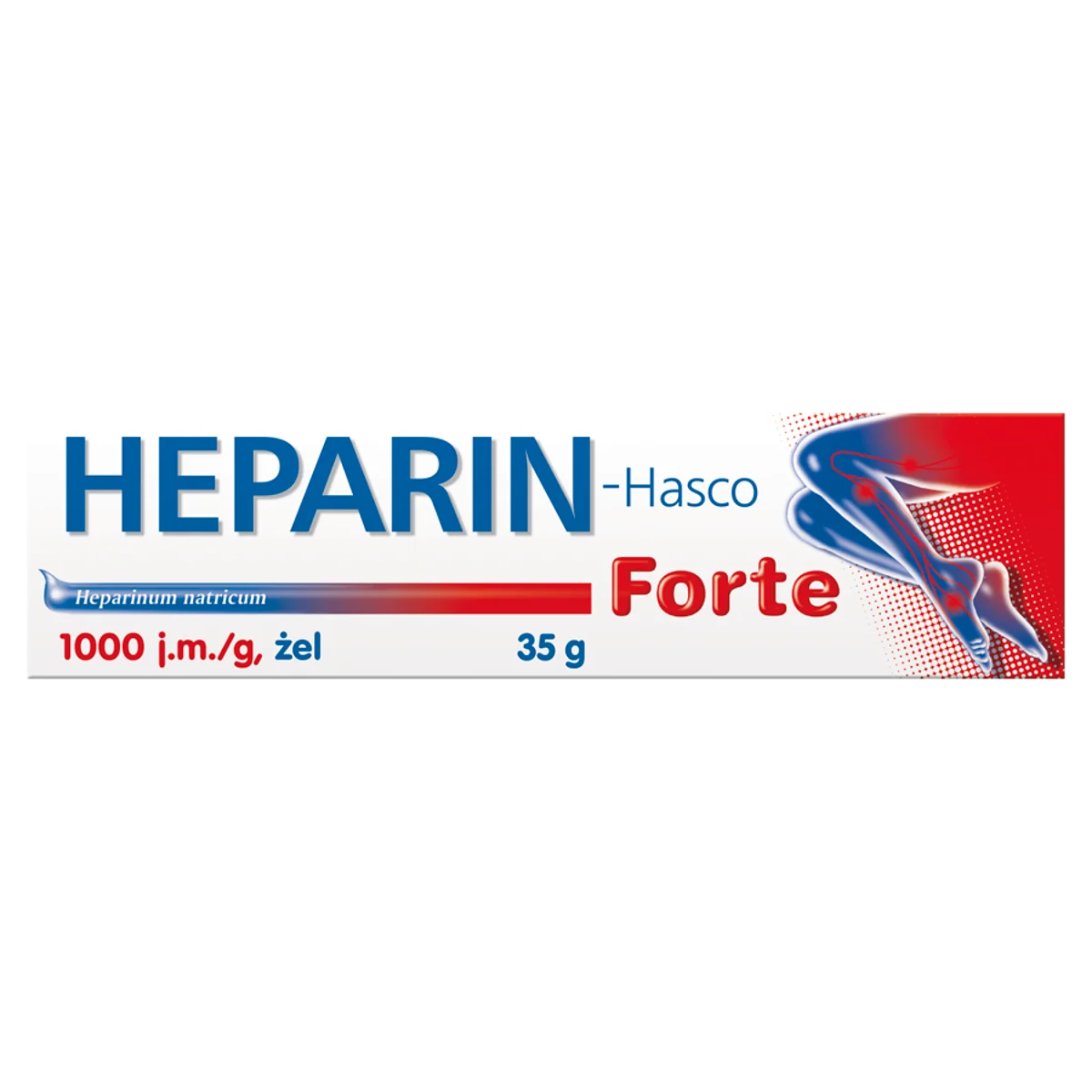 Heparin-Hasco Forte 1000 j.m./g, żel, 35 g