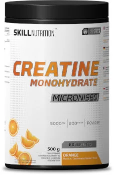 Skill Creatine Monohydrate Micronised orange Skill Creatine Monohydrate Micronised orange