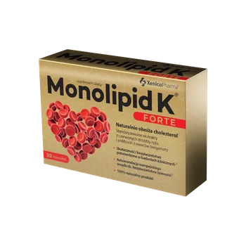Monilipid K Forte, suplement diety, 30 kapsułek 