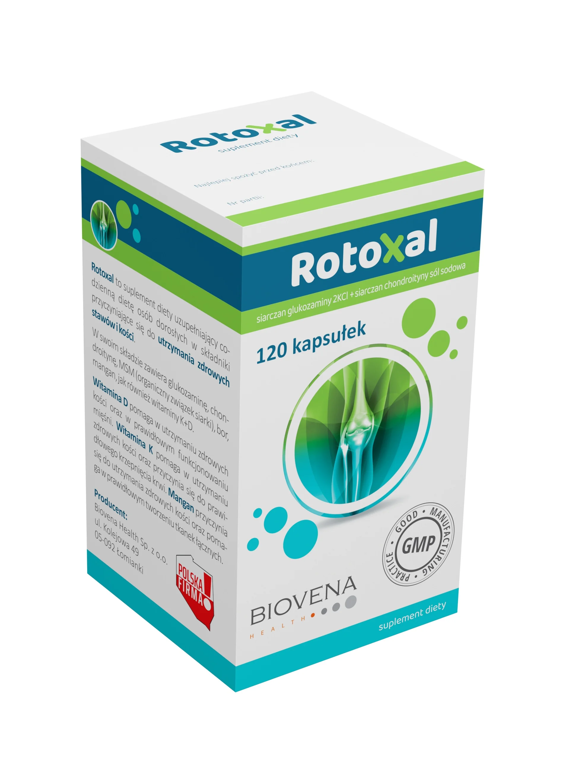 Biovena Health Rotoxal 120 kapsułek
