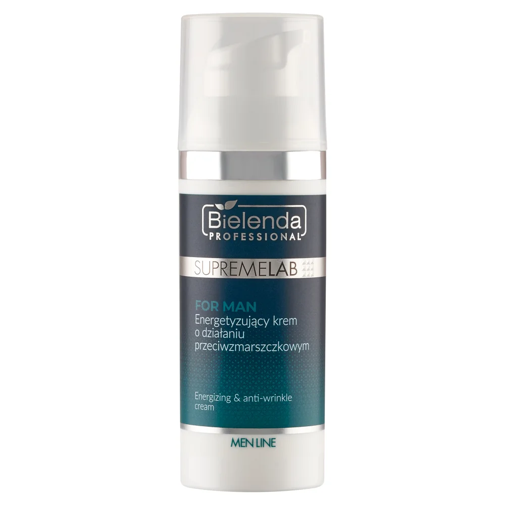 Bielenda Professional SupremeLab For Man energetyzujący krem o działaniu przeciwzmarszczkowym, 50 ml