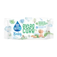 Go Wipes Baby Extra Care chusteczki nawilżane dla dzieci i niemowląt, 60 szt.