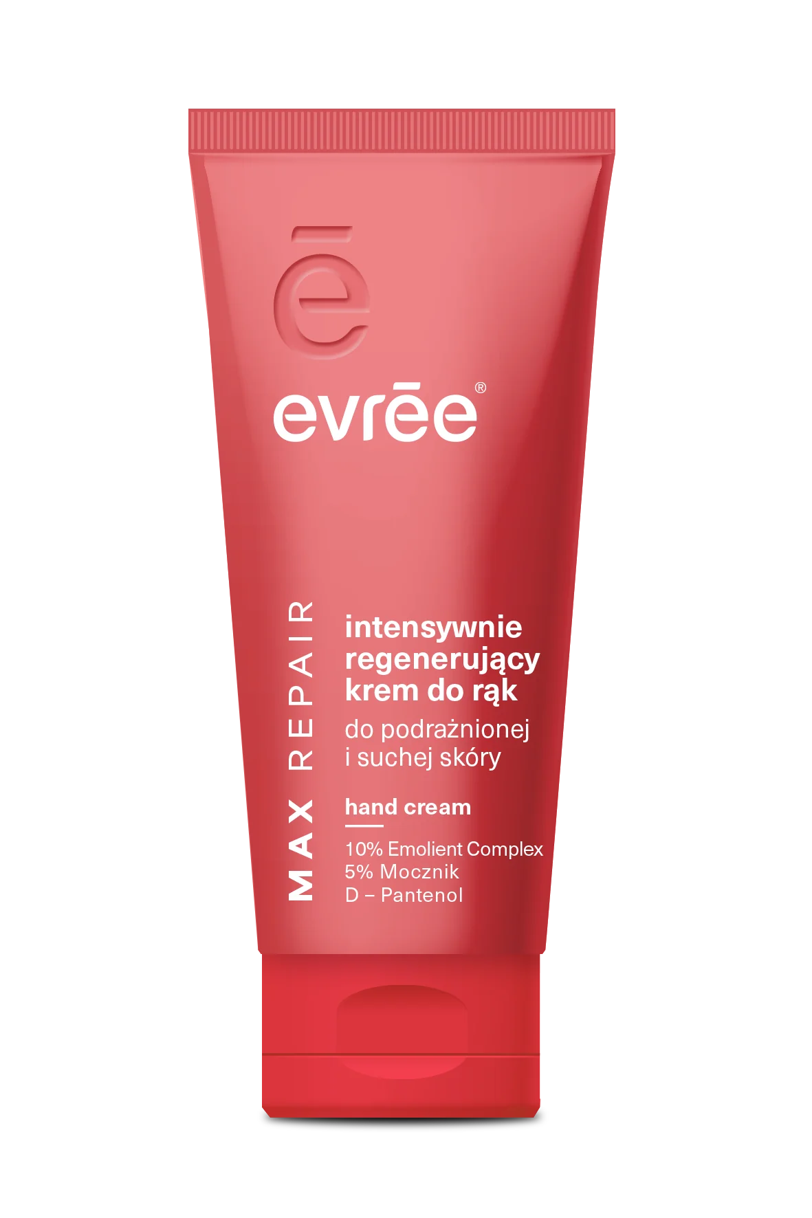 Evrēe Max Repair intensywnie regenerujący krem do rąk do skóry suchej i podrażnionej, 75 ml