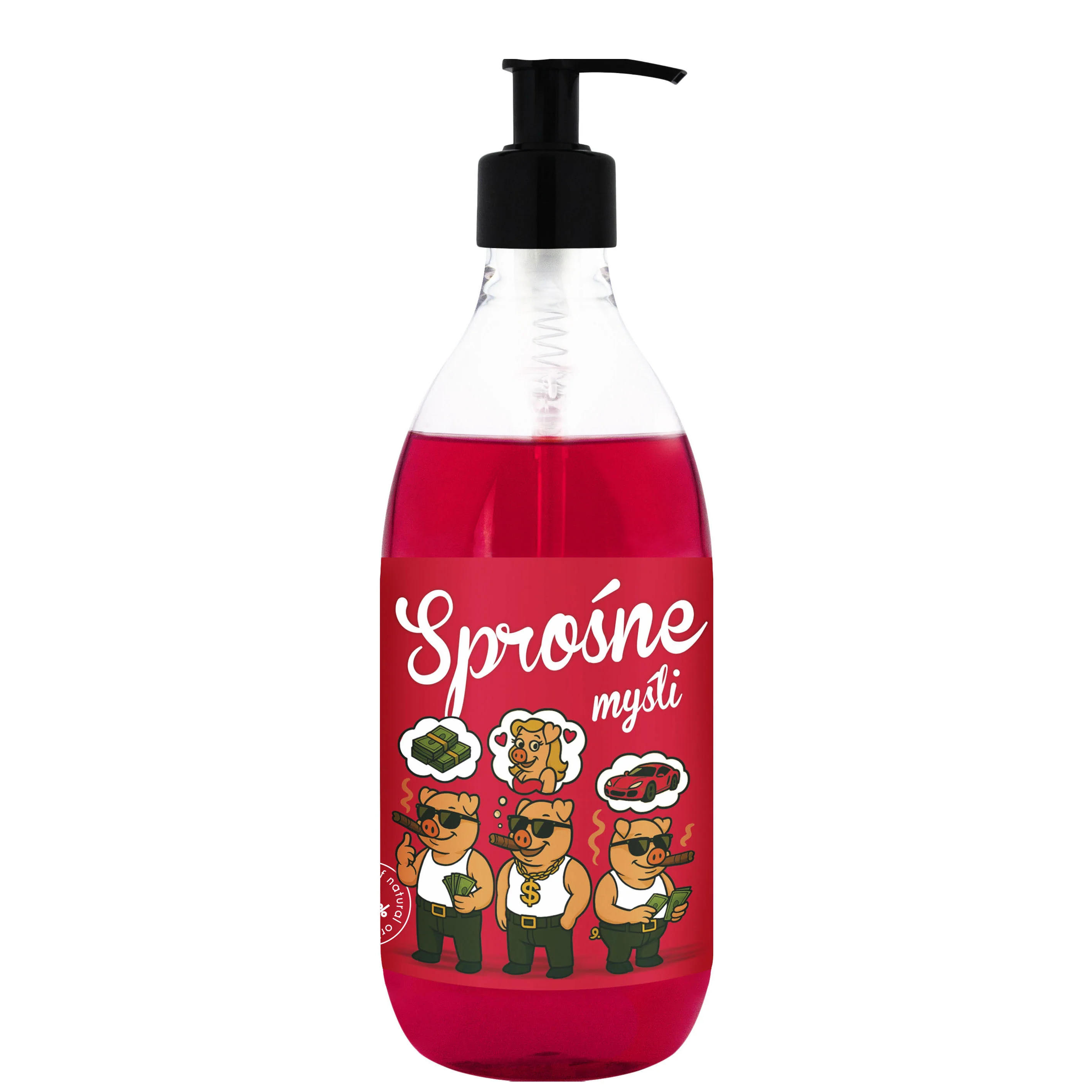 LaQ Sprośne Myśli żel pod prysznic, 500 ml