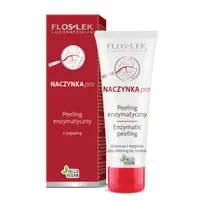 Floslek, peeling enzymatyczny do cery naczynkoweji wrażliwej, 50 ml